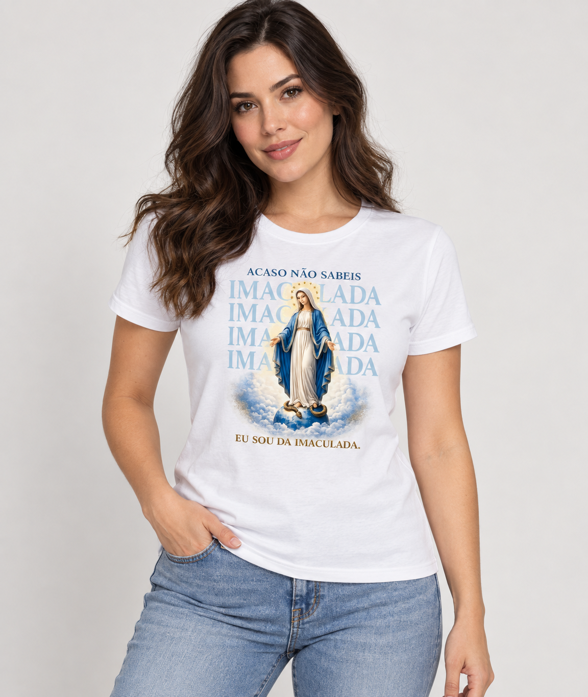 Camiseta Eu Sou da Imaculada