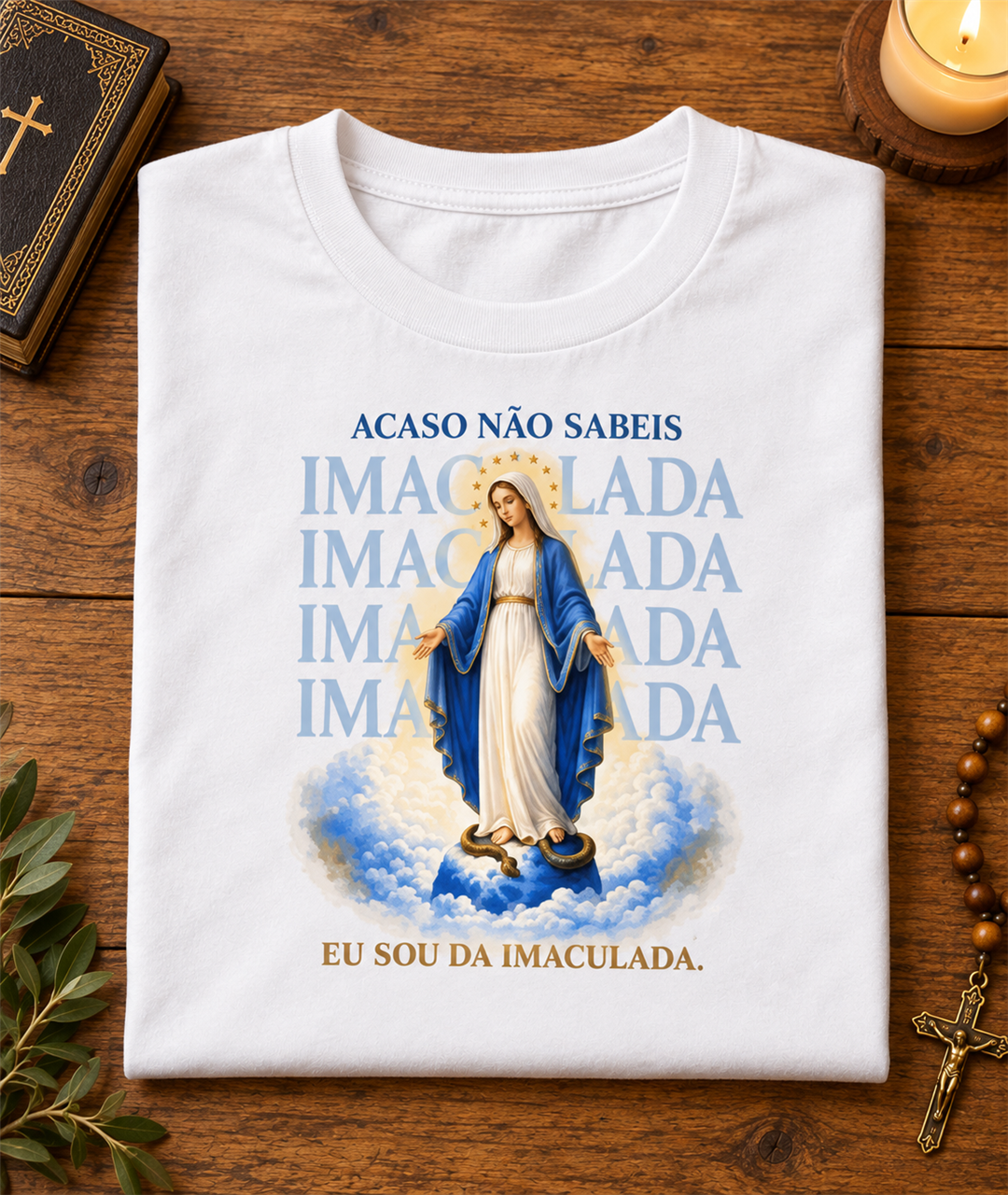 Camiseta Eu Sou da Imaculada