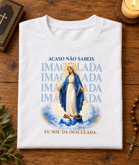 Camiseta Eu Sou da Imaculada