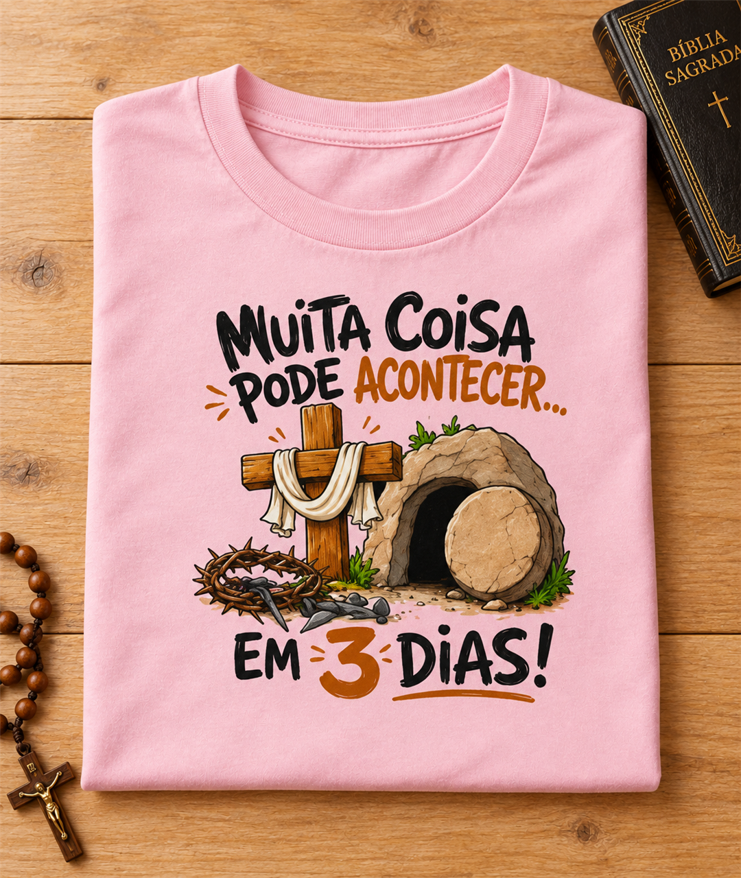 Camiseta Muita Coisa Pode Acontecer