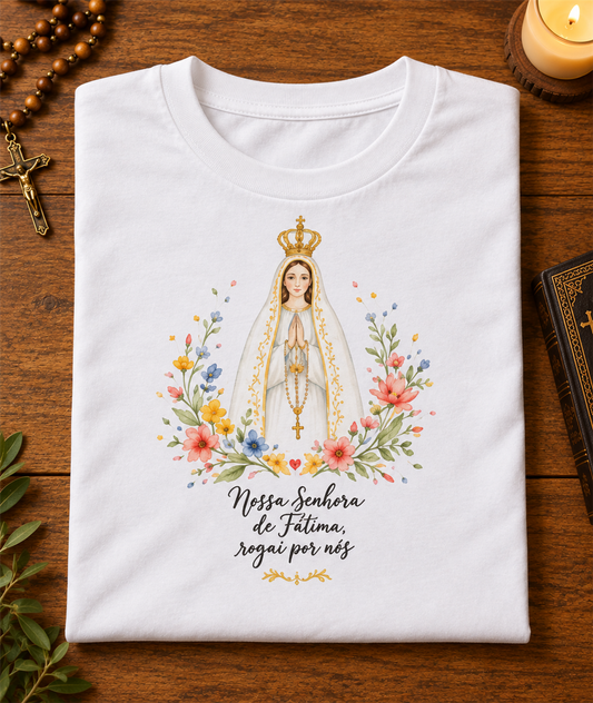 Camiseta Nossa Senhora de Fátima