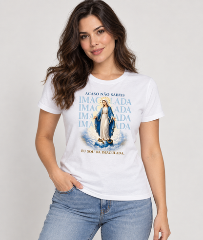 Camiseta Eu Sou da Imaculada