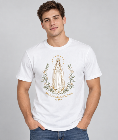 Camiseta Mãe de Deus e Minha