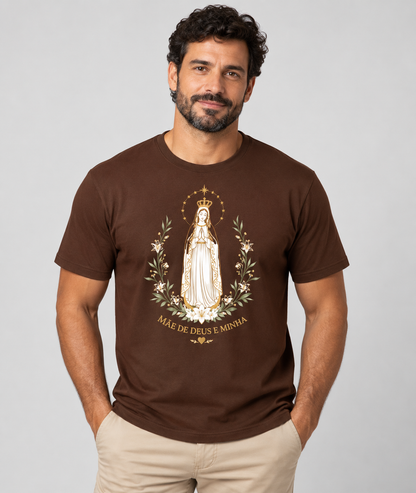 Camiseta Mãe de Deus e Minha