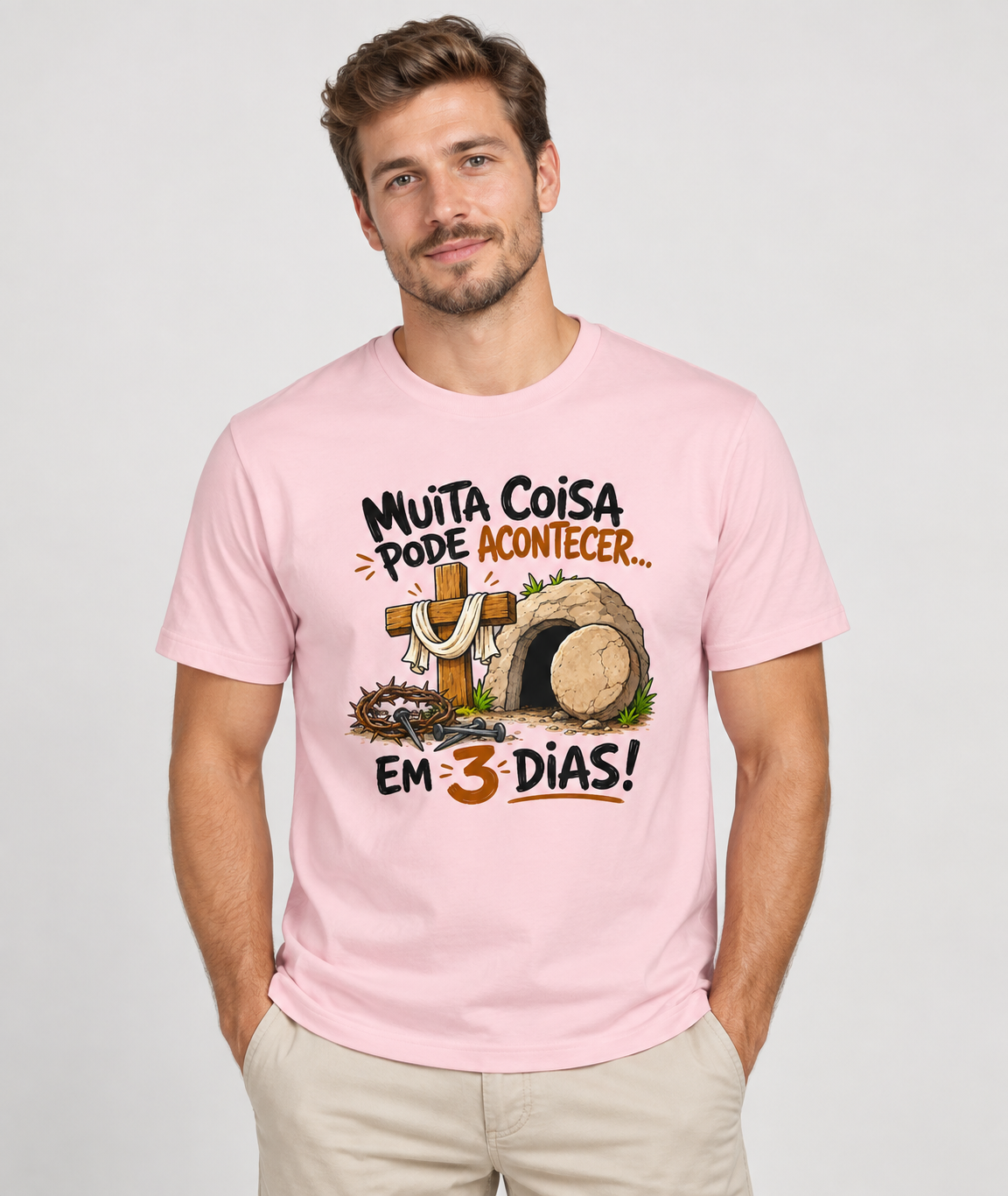 Camiseta Muita Coisa Pode Acontecer