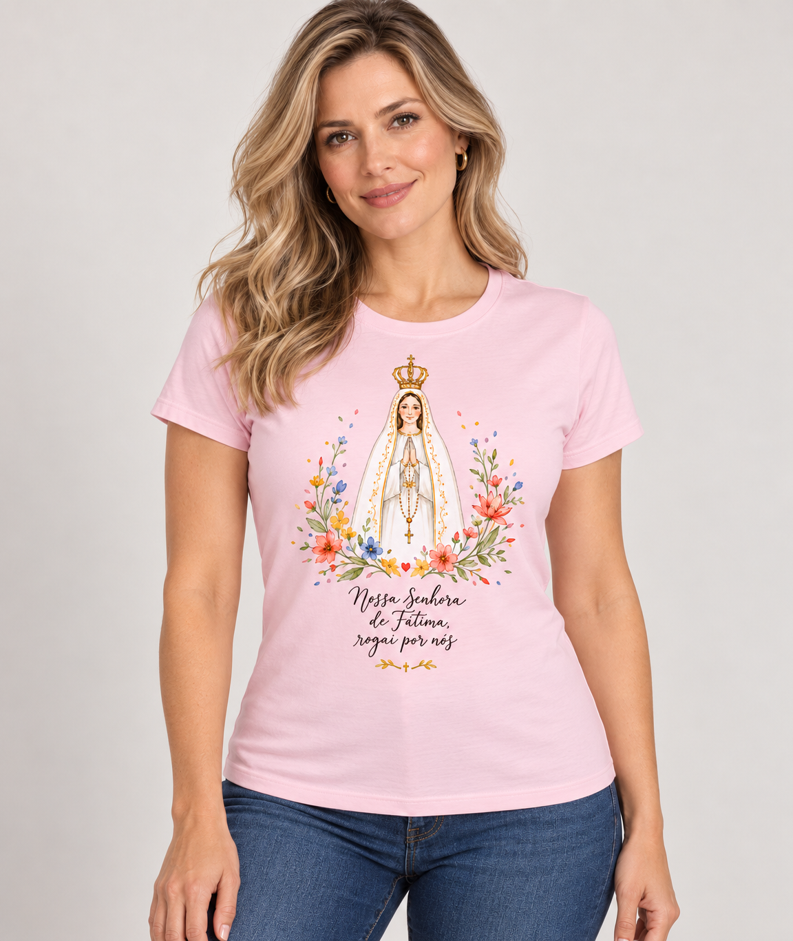 Camiseta Nossa Senhora de Fátima